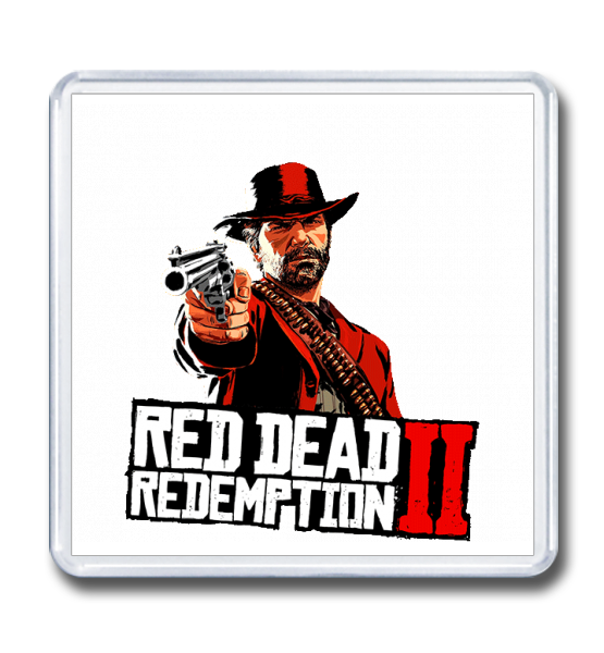 Магнит 65×65 "Red Dead Redemption 2 (2)"