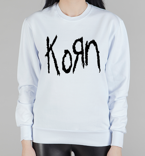 Женский свитшот "Korn"