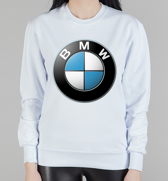 Женский свитшот "Логотип BMW"