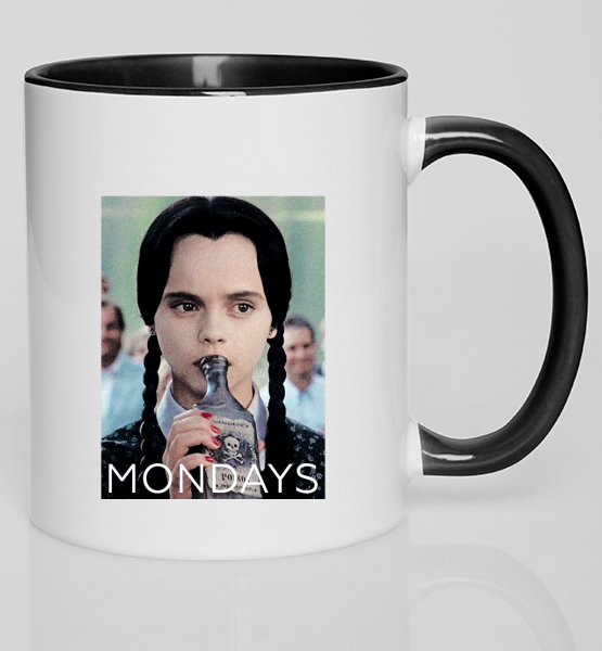 Цветная кружка "Mondays"