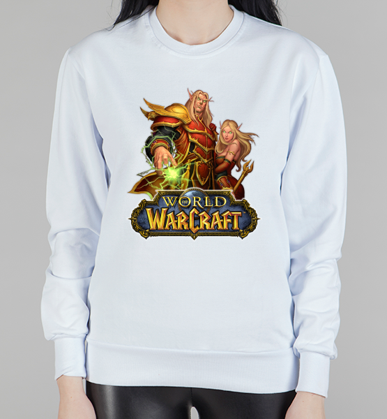 Женский свитшот "warcraft 2"
