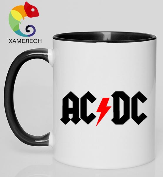 Кружка хамелеон "AC/DC ROCK"