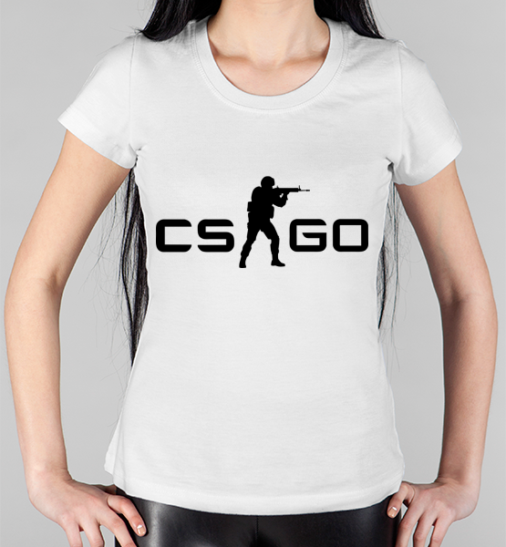 Женская футболка "CS GO"