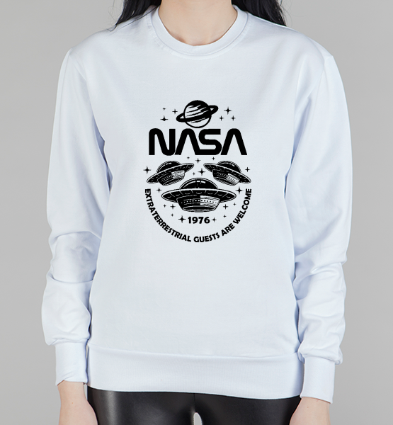 Женский свитшот "Nasa 1976"