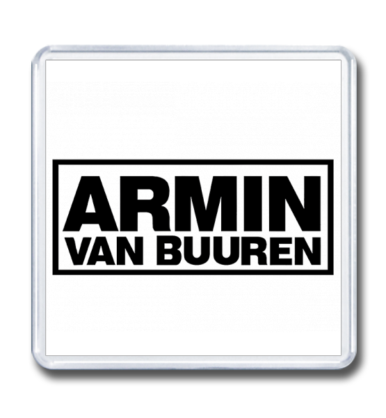 Магнит 65×65 "Armin van Buuren"