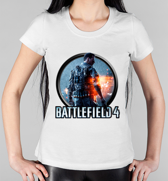 Женская футболка "Battlefield (Батлфилд)"