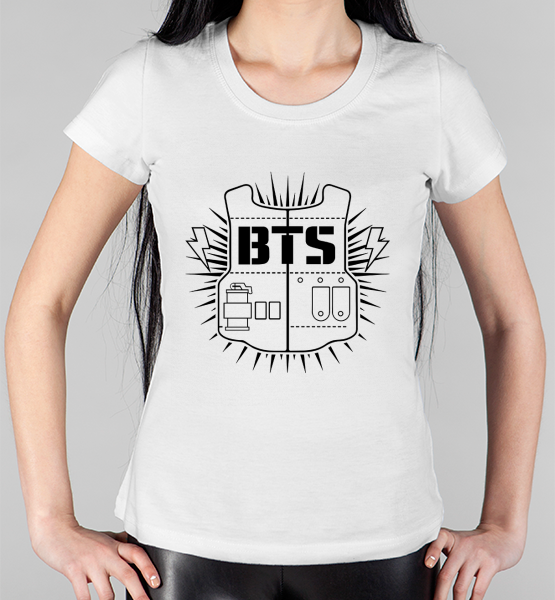 Женская футболка "BTS"