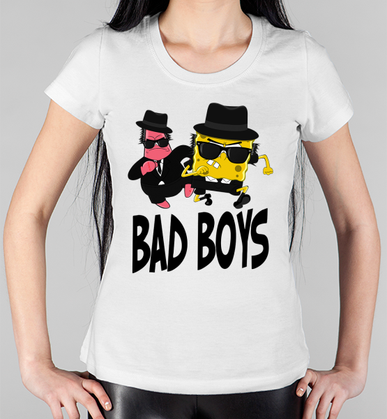 Женская футболка "Bad Boys"
