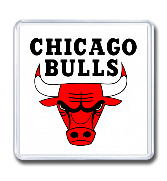 Магнит 65×65 "Chicago Bulls"