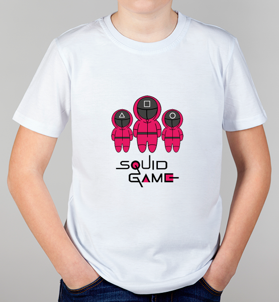 Детская футболка "Squid Game"