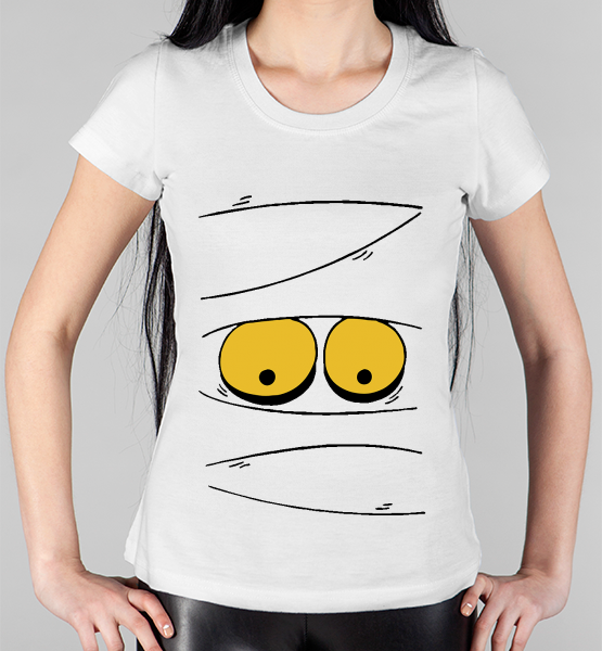 Женская футболка "Мумия"