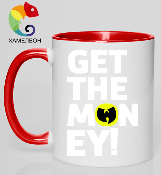 Кружка хамелеон Get the money