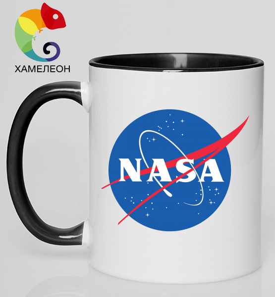 Кружка хамелеон "NASA"