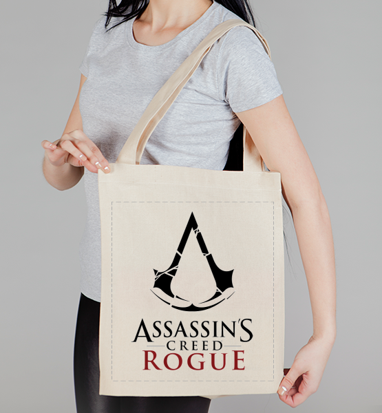 Сумка холщовая Assassins creed logo