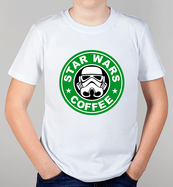 Детская футболка "Star Wars Cofee"