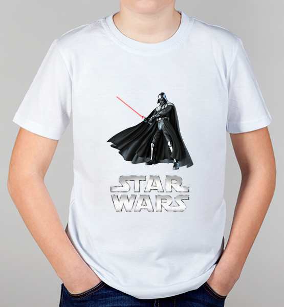 Детская футболка "Дарт вейдер (Star wars)"