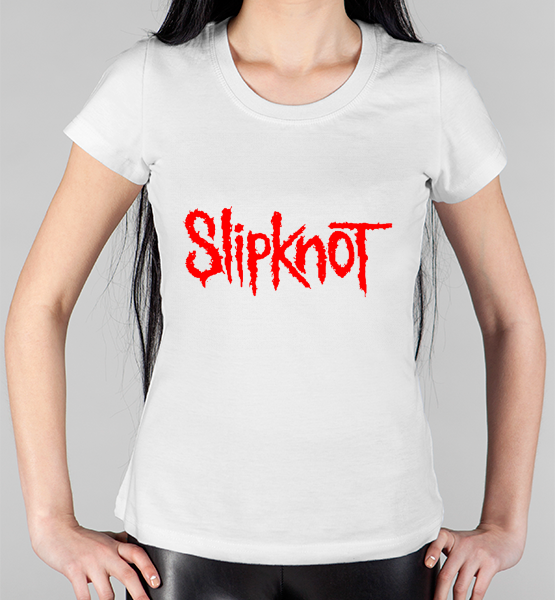Женская футболка "Slipknot"