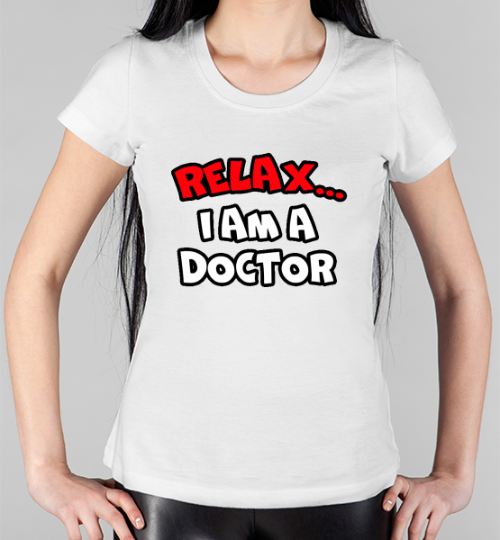 Женская футболка "Relax (Доктор)"