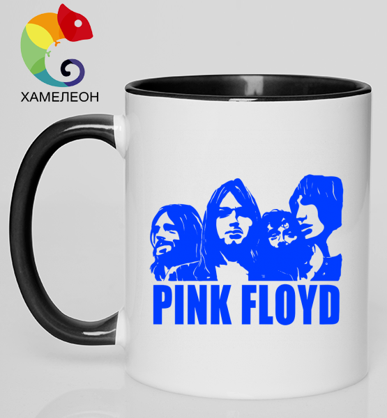 Кружка хамелеон "Pink Floyd (лица)"
