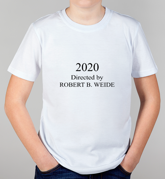 Детская футболка "Directed by Robert Weide 2020"