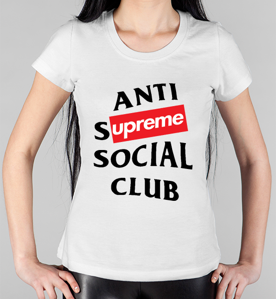 Женская футболка "Atni supreme"