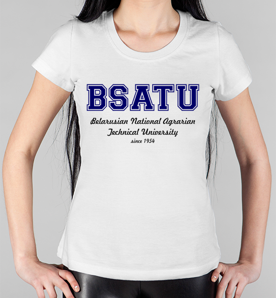 Женская футболка "БГАТУ"
