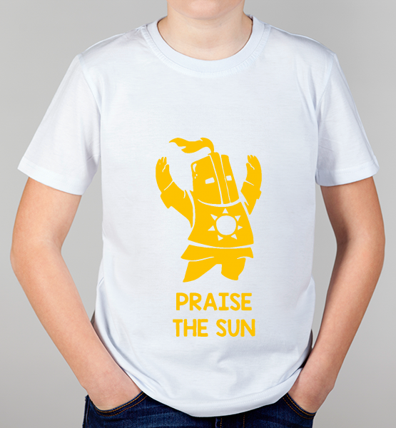Детская футболка "Praise the sun"
