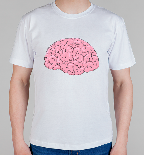 Парная футболка "Мозг и дрель"