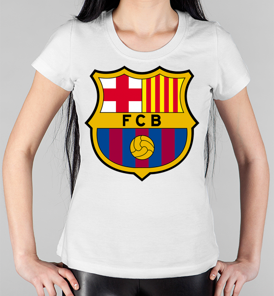 Женская футболка "Барселона"