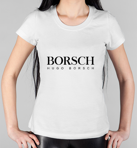 Женская футболка "Borsch"