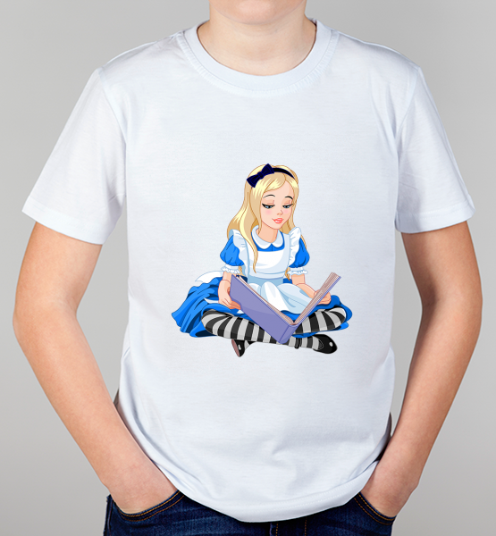Детская футболка "Алиса в стране чудес"