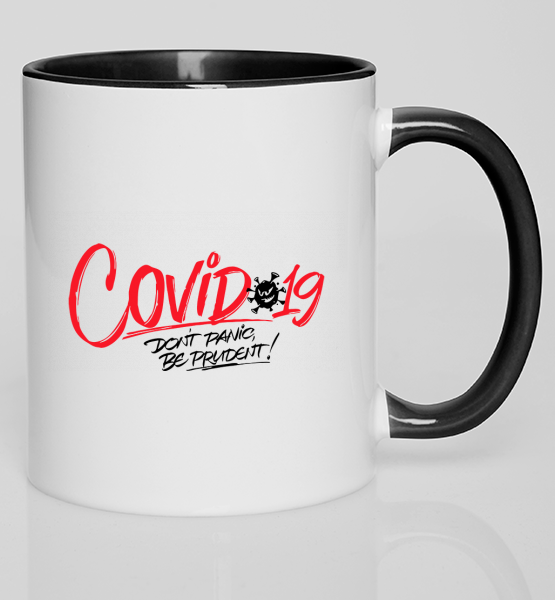 Цветная кружка "Covid 19"