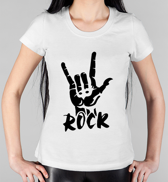 Женская футболка "РоК"