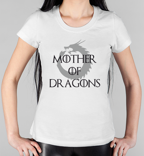 Женская футболка "Mother of dragons"