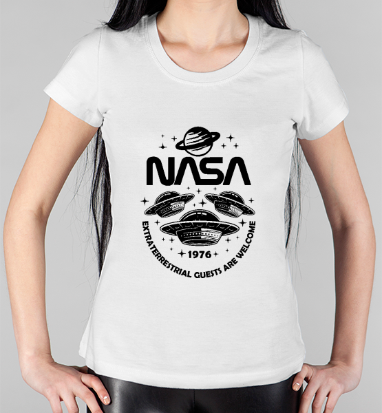 Женская футболка "Nasa 1976"