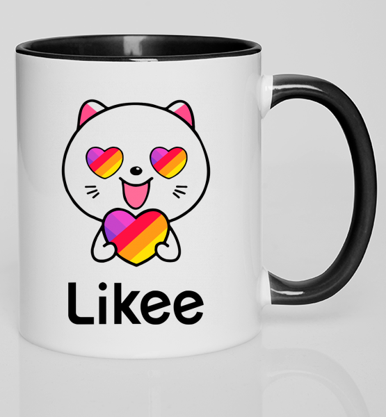 Цветная кружка "Likee Cat"
