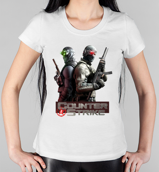 Женская футболка "Counter-Strike (CS)"