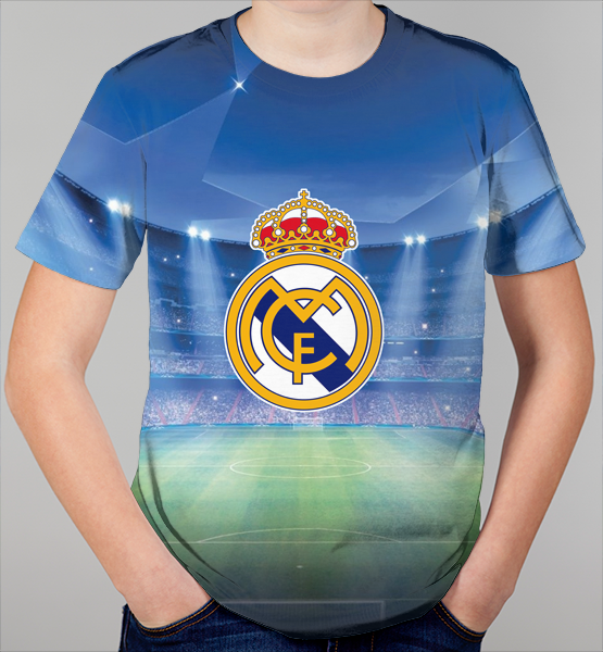 Детская 3D футболка "Real Madrid"