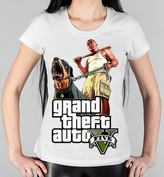 Женская футболка "GTA 5"
