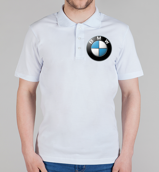 Футболка поло "Логотип BMW"