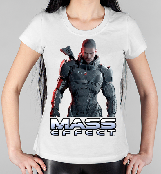 Женская футболка "Mass Effect"