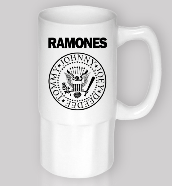 Пивной бокал "Ramones"