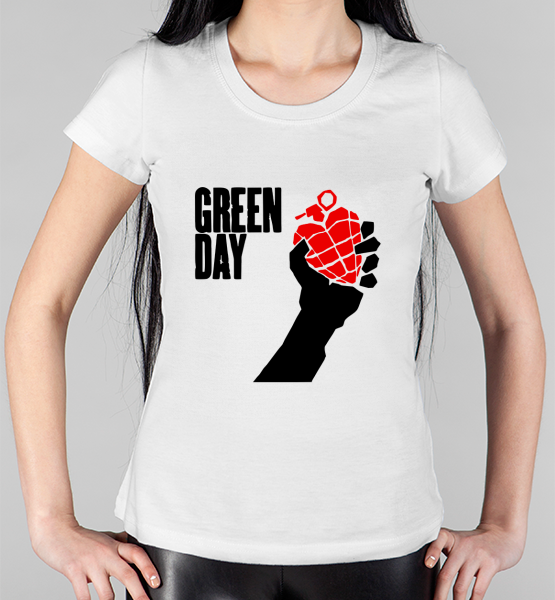 Женская футболка "Green Day"