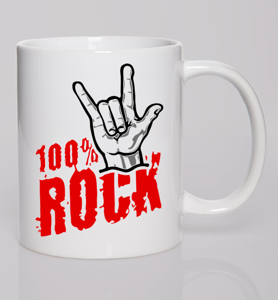 Кружка "100 % Rock"