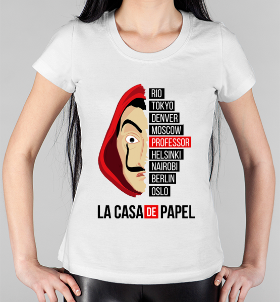 Женская футболка "Le casa de papel 2"
