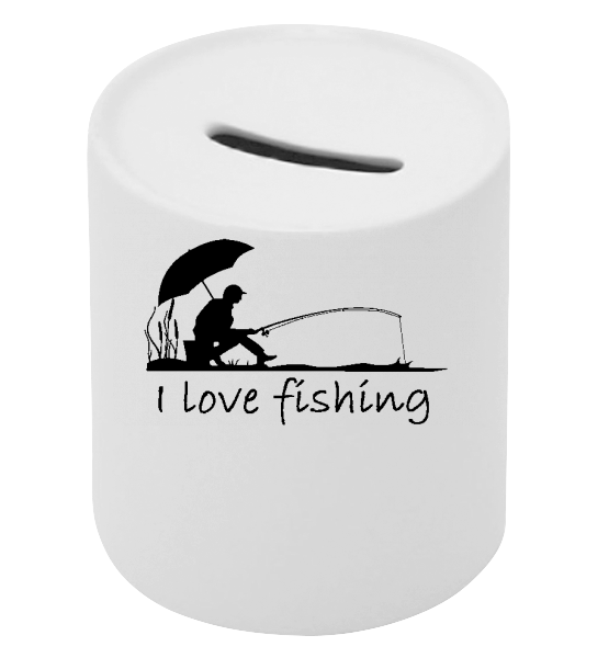 Копилка "I love fishing"