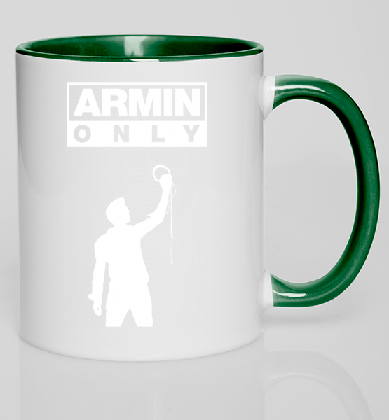 Кружка с цветной ручкой Armin Van Buuren 2