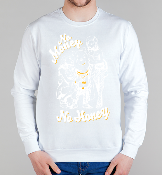 Мужской свитшот No money - no honey
