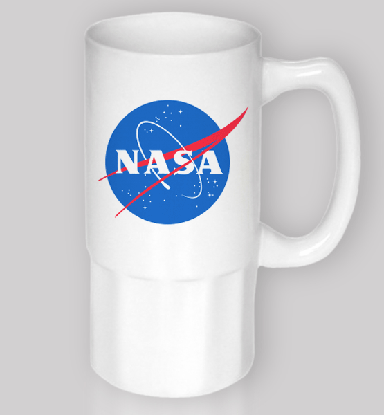 Пивной бокал "NASA"