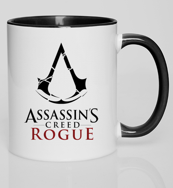 Цветная кружка "Assassins creed logo"